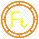 Forint Hongarian Currency Currency Icon