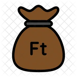 Forint money bag  Icon