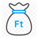 Forint money bag  Icon