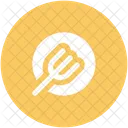 Fork Plate Eating Icon