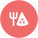 Fork And Pizza Icon
