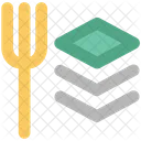 Fork And Slices Icon