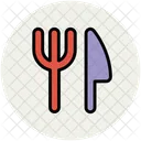 Fork Knife Tableware Icon