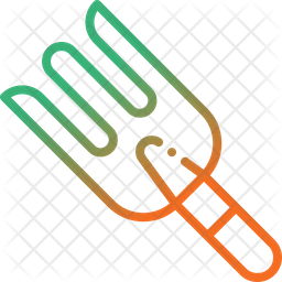 Fork Icon - Download in Gradient Style