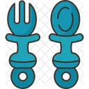 Fork Spoon Baby Icon