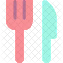 Wellness Fork Knife Icon
