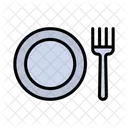Fork Plate Restaurant Icon