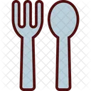 Clutery Set Eating Icon