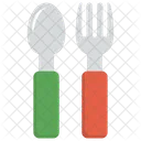 Fork Spoon Kids Icon