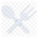 Fork And Spoon Cutlery Tableware Icon