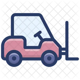 Fork Lift Truck  Icon