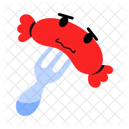 Fork Sausage  Icon