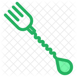 Fork-tipped Spoon  Icon