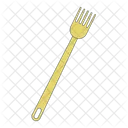 Utensil Fork Cartoon Fork Eating Utensil Icon