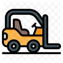 Forklift Industrial Warehouse Icon