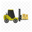 Forklift Transport Vehicle Icon