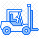 Forklift Transport Vehicle Icon