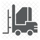 Forklift Warehouse Shipping Icon