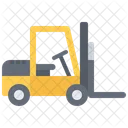 Forklift Box Delivery Icon
