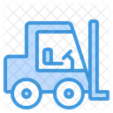 Forklift Construction Forklift Transport Icon