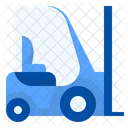 Forklift Cargo Manufacturing Icon
