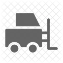 Forklift Cargo Logistic Icon