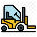 Forklift Loader Shipping Icon