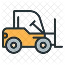 Forklift Heavy Machinery Icon