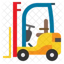 Forklift Loader Shipping Icon