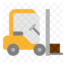 Forklift Buid Transport Icon