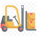Forklift Warehouse Logistic Icon