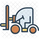 Forklift Cargo Truck Icon
