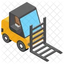 Forklift Fork Truck Lift Truck Icon