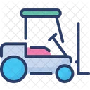 Forklift Breakable Transport Icon