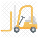 Forklift Construction Worker Icon