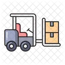 Crane Lifter Logistics Icon