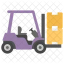 Forklift Lifter Industrial Lift Icon