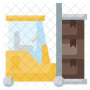Forklift Pallet Freight Icon