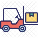 Forklift Transport Delivery Icon