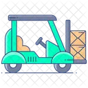 Forklift Forklift Truck Transport Forklift Icon