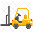 Forklift Lift Industry Icon