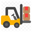 Forklift Package Crane Icon