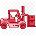 Forklift Cargo Lift Icon