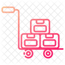 Forklift Post Trolley Icon