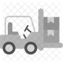 Forklift Logistic Shipping Icon