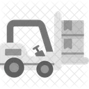 Forklift Box Goods Icon