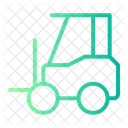 Forklift Construction Lifter Icon