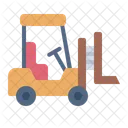 Forklift Vehicle Industry Icon