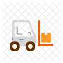 Forklift Transport Vehicle Icon