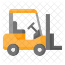 Forklift Warehouse Industry Icon